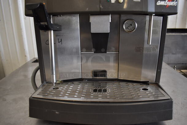 Schaerer Model Ambiente Stainless Steel Commercial Countertop Coffee Espresso Machine w/ Steam Wand. 210 Volts. 17x19x24 - Image 5 of 6