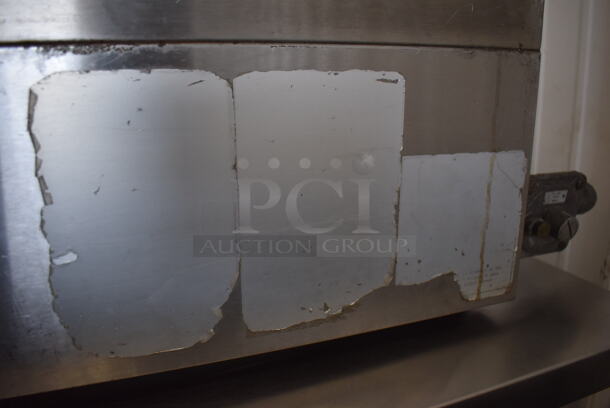 Atosa Stainless Steel Commercial Countertop Natural Gas Powered 6 Burner Range. 36x28x10 - Image 6 of 6