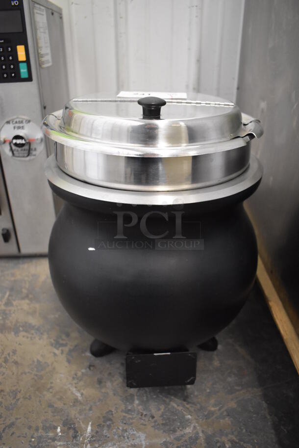 APW Wyott Metal Commercial Countertop Soup Kettle. 13x13x17. Tested and Working! - Image 2 of 6