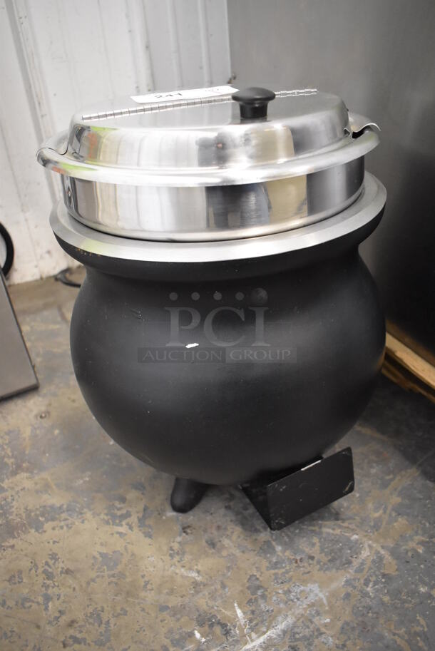 APW Wyott Metal Commercial Countertop Soup Kettle. 13x13x17. Tested and Working! - Image 3 of 6