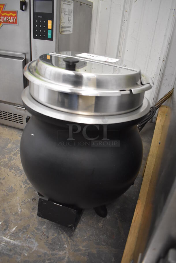 APW Wyott Metal Commercial Countertop Soup Kettle. 13x13x17. Tested and Working! - Image 4 of 6