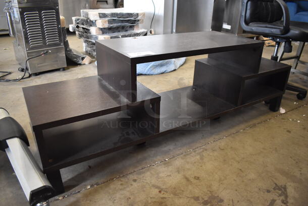 Wood Pattern TV Stand. 60x15.5x20 - Image 2 of 5