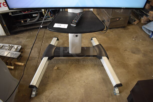 Samsung 50" 4K Smart LED Television on Cart. 120 Volts, 1 Phase. 44x32x55. Buyer Must Pick Up - We Will Not Ship This Item. Tested and Working! - Image 6 of 9