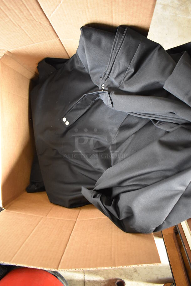 6 Custom Blackout Fabric Curtains. 6 Times Your Bid! - Image 2 of 2