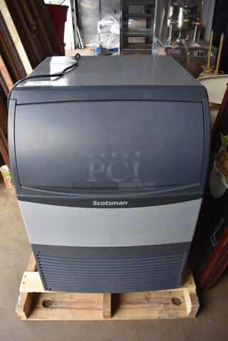 BRAND NEW SCRATCH AND DENT! Scotsman UC2724MA-1A Stainless Steel Commercial Self Contained Undercounter Ice Machine. 115 Volts, 1 Phase. 24x28x34