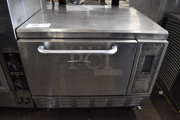 Turbochef NGC Stainless Steel Commercial Countertop Electric Powered Rapid Cook Oven. 208/240 Volts, 1 Phase. 26x24x24