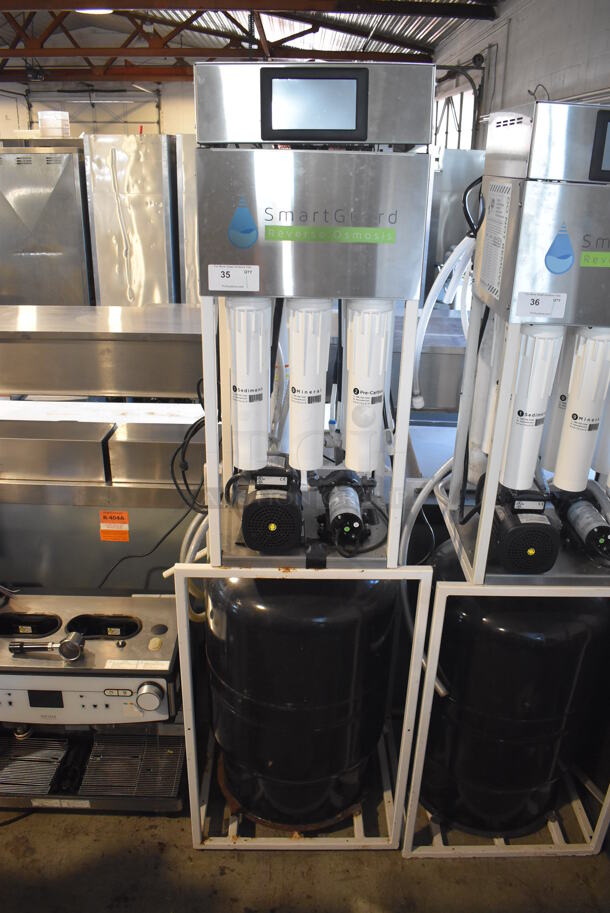 Smart Guard Stainless Steel Commercial Floor Style Reverse Osmosis System. 208-230/440-480 Volts, 3 Phase. 24.5x24.5x83 - Image 1 of 7