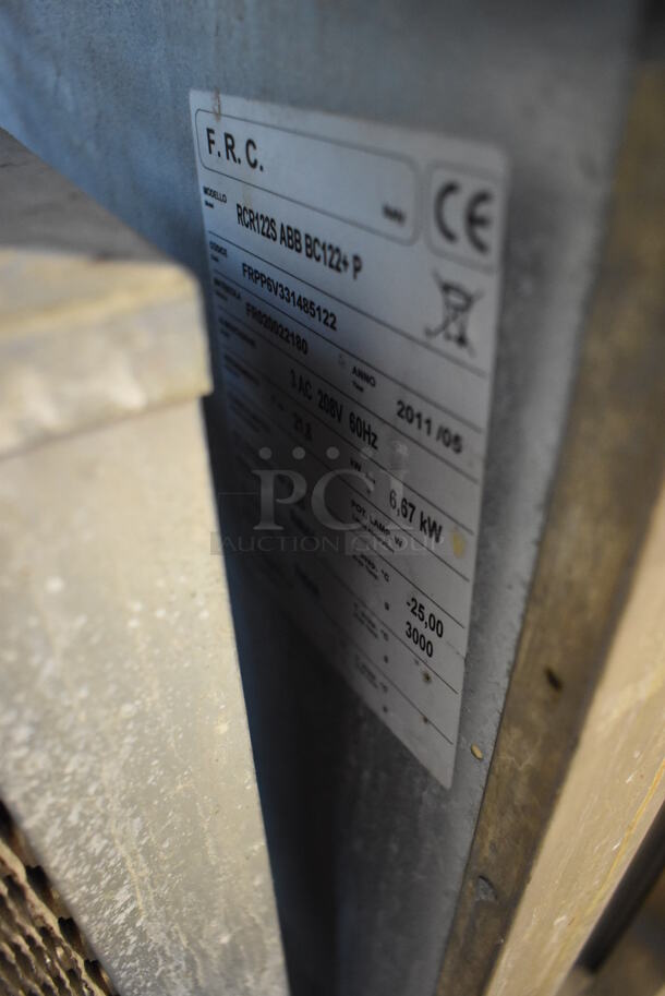 2011 Piper Products RCR122S ABB BC122+ P Stainless Steel Commercial Blast Chiller. 208 Volts. 43x36x71 - Image 6 of 6