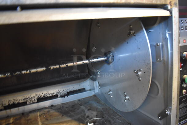 2 2012 Hardt Model Inferno 3500 Stainless Steel Commercial Natural Gas Powered Rotisserie Ovens on Commercial Casters. Each Oven Has a 40 Bird Capacity. 50x46x84. 2 Times Your Bid! - Image 9 of 11
