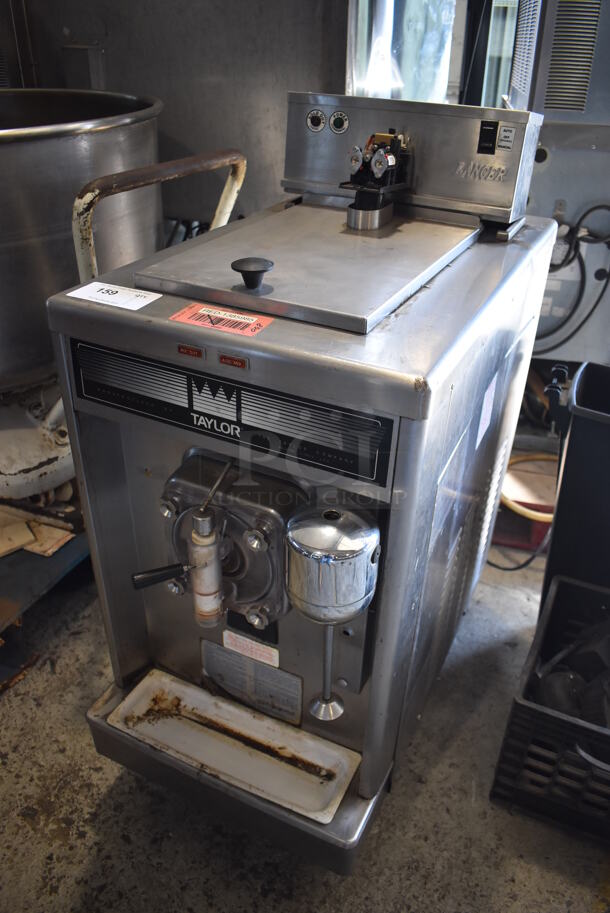 Taylor Stainless Steel Commercial Countertop Air Cooled Single Flavor Frozen Beverage Machine w/ Lancer LFS Liquid Fill System and Drink Mixing Attachment. 208-240 Volts, 3 Phase. 18x32x42 - Image 2 of 9