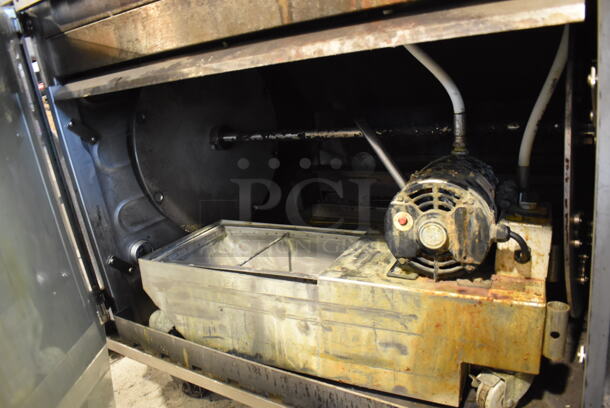2 2013 Hardt Model Inferno 3500 Stainless Steel Commercial Natural Gas Powered Rotisserie Ovens on Commercial Casters. Each Oven Has a 40 Bird Capacity. 50x46x84. 2 Times Your Bid! - Image 8 of 9