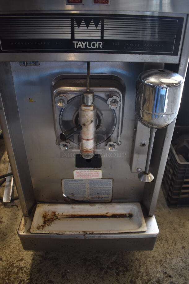Taylor Stainless Steel Commercial Countertop Air Cooled Single Flavor Frozen Beverage Machine w/ Lancer LFS Liquid Fill System and Drink Mixing Attachment. 208-240 Volts, 3 Phase. 18x32x42 - Image 7 of 9