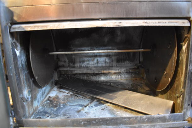 2013 Hardt Model Inferno 3500 Stainless Steel Commercial Natural Gas Powered Rotisserie Ovens. Each Oven Has a 40 Bird Capacity. 50x46x39 - Image 5 of 8