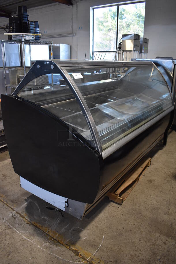 Carpigiani G12 Stainless Steel Commercial Floor Style 24 Pan Capacity Gelato Merchandiser Display Case. 208/230 Volts, 1 Phase. 85x46x55 - Image 2 of 8