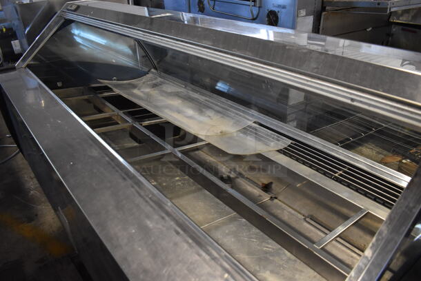 Carpigiani G12 Stainless Steel Commercial Floor Style 24 Pan Capacity Gelato Merchandiser Display Case. 208/230 Volts, 1 Phase. 85x46x55 - Image 4 of 8