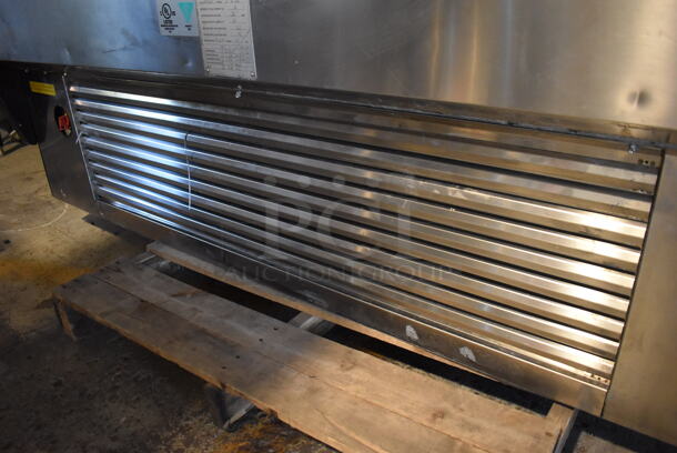 Carpigiani G12 Stainless Steel Commercial Floor Style 24 Pan Capacity Gelato Merchandiser Display Case. 208/230 Volts, 1 Phase. 85x46x55 - Image 7 of 8