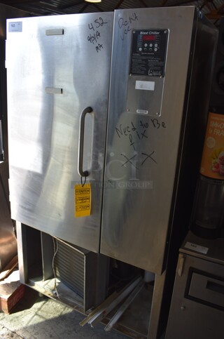 2012 Randell BC-18 Stainless Steel Commercial Floor Style Blast Chiller w/ 2 Probes. 115/230 Volts, 1 Phase. 39x36x72