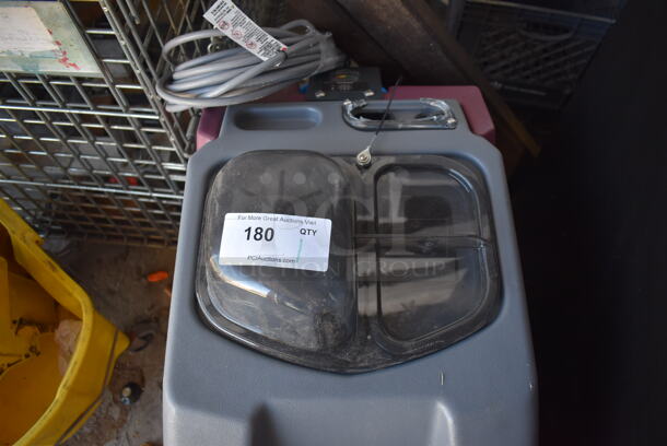 BRAND NEW SCRATCH AND DENT! Minuteman X17115HP X17 17" 100 PSI Corded Carpet Extractor Cleaning Machine. Front Top Plate is Cracked, Hose Holder Is Broken and Handle Isn't Mounted Due To a Missing Screw. 115 Volts, 1 Phase. 16x36x32. Tested and Working! - Image 5 of 11