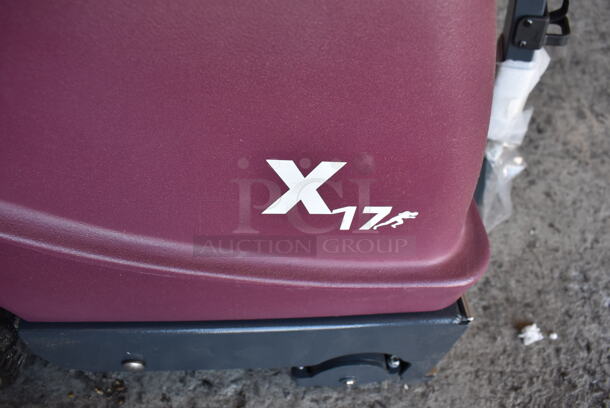 BRAND NEW SCRATCH AND DENT! Minuteman X17115HP X17 17" 100 PSI Corded Carpet Extractor Cleaning Machine. Front Top Plate is Cracked, Hose Holder Is Broken and Handle Isn't Mounted Due To a Missing Screw. 115 Volts, 1 Phase. 16x36x32. Tested and Working! - Image 6 of 11