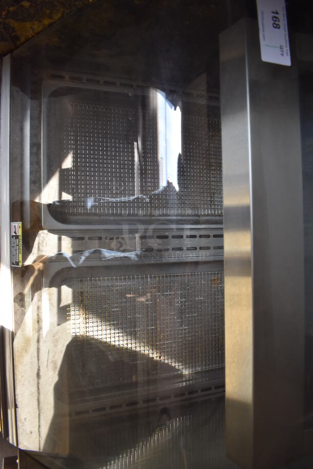Stainless Steel Commercial Countertop Heated Display Case Merchandiser. 31x31x22. Tested and Working! - Image 4 of 5