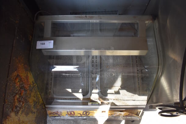 Stainless Steel Commercial Countertop Heated Display Case Merchandiser. 31x31x22. Tested and Working! - Image 5 of 5