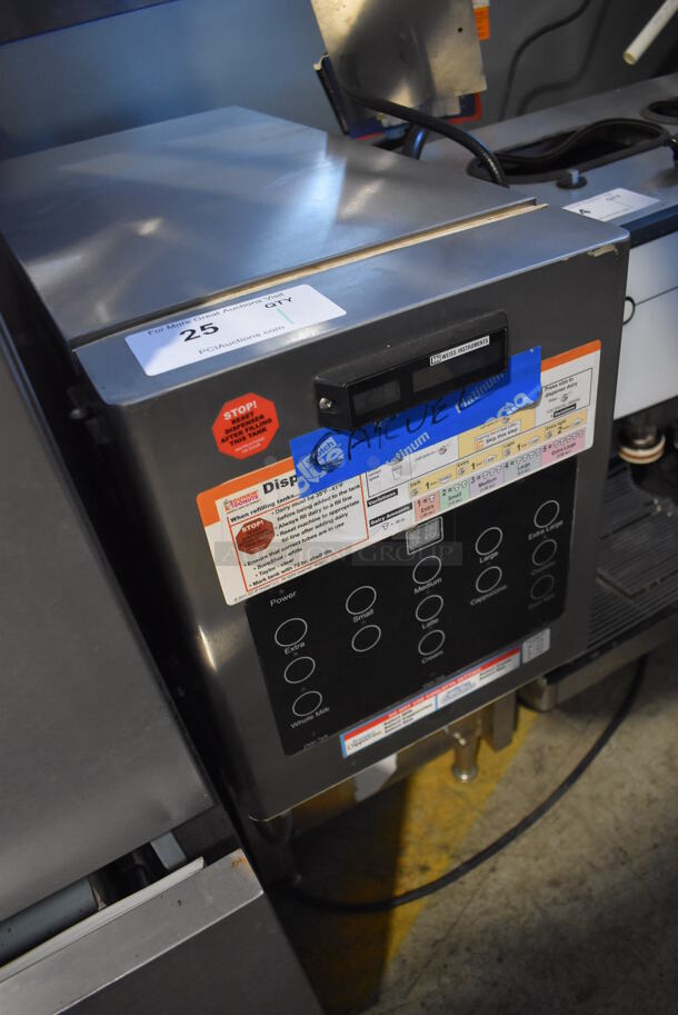 Stainless Steel Commercial Countertop Dairy Dispenser. 12x25x27. Tested and Working! - Image 3 of 4
