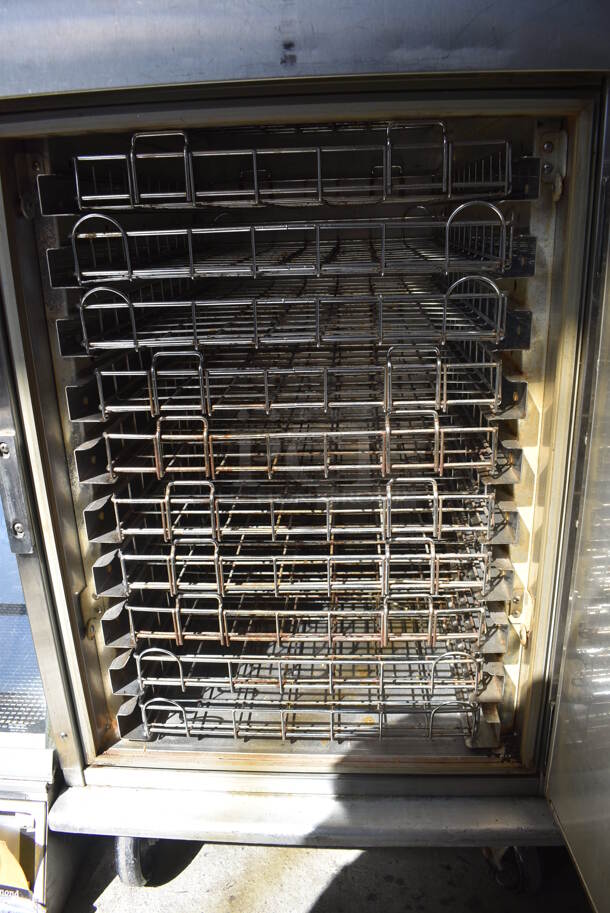 Henny Penny HC 900 Stainless Steel Commercial Heated Holding Cabinet on Commercial Casters. 208-220 Volts. 24x31x71 - Image 6 of 8