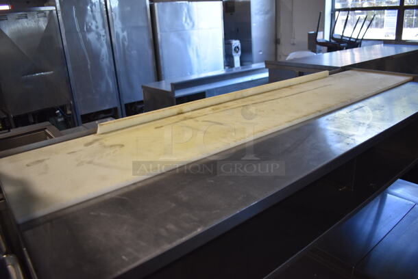ALL ONE MONEY! Lot of 2 Delfield Stainless Steel Commercial Prep Table w/ 2 Drawers Connected w/ an Over Shelf. 115 Volts, 1 Phase. 64.5x34x55. Tested and Powers On But Does Not Get Cold - Image 11 of 11
