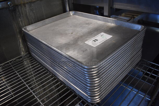 15 Metal Half Size Baking Pans. 13x18x1. 15 Times Your Bid! - Image 2 of 3