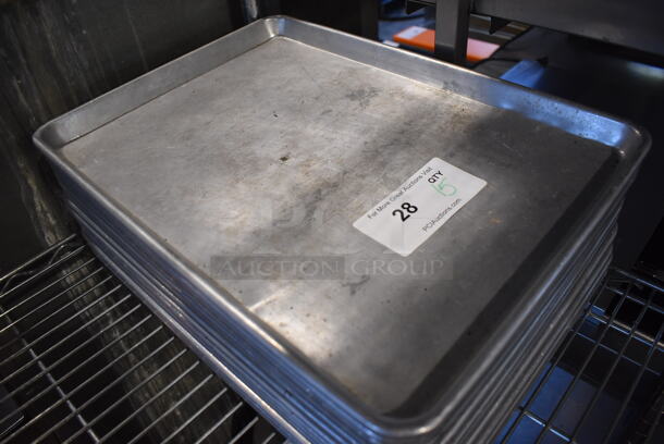 15 Metal Half Size Baking Pans. 13x18x1. 15 Times Your Bid! - Image 3 of 3