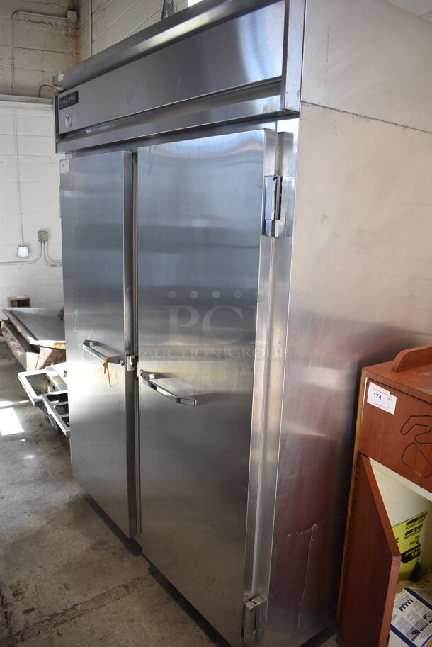 Continental 2FE Stainless Steel Commercial 2 Door Reach In Freezer on Commercial Casters. 115 Volts, 1 Phase. 54x36x82. Tested and Working! - Image 6 of 6