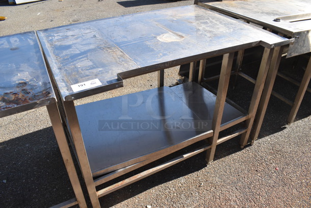 Stainless Steel Table. 46x34.5x36 - Image 2 of 4