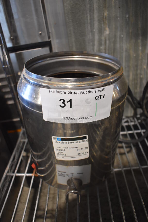 Server FS Stainless Steel Commercial Countertop Soup Warmer Base. 120 Volts, 1 Phase. 8x8x9. Tested and Working! - Image 1 of 4