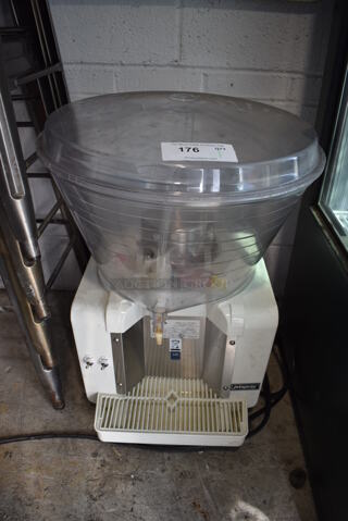 Cornelius Jetspray EJ1 Metal Commercial Countertop Refrigerated Beverage Machine. 120 Volts, 1 Phase. 17x20x28. Tested and Powers On But Does Not Get Cold