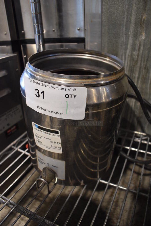 Server FS Stainless Steel Commercial Countertop Soup Warmer Base. 120 Volts, 1 Phase. 8x8x9. Tested and Working! - Image 2 of 4