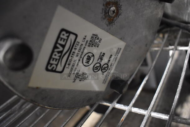 Server FS Stainless Steel Commercial Countertop Soup Warmer Base. 120 Volts, 1 Phase. 8x8x9. Tested and Working! - Image 4 of 4