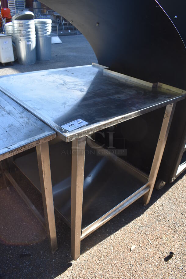 Stainless Steel Table. 34x34.5x36 - Image 3 of 3