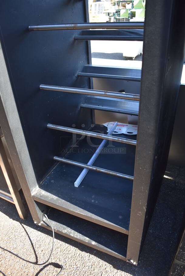 Lakeside Metal Commercial Bakery Pastry Bagel Donut Transport Display Rack on Commercial Casters. 27x34x76 - Image 3 of 4