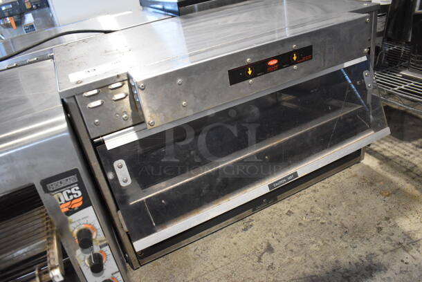Hatco Glo Ray Stainless Steel Commercial Countertop Warming Holding Cabinet. 115 Volts, 1 Phase. 26x17x16.5. Tested and Working! - Image 3 of 5