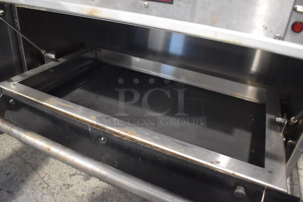 Hatco Glo Ray Stainless Steel Commercial Countertop Warming Holding Cabinet. 115 Volts, 1 Phase. 26x17x16.5. Tested and Working! - Image 4 of 5