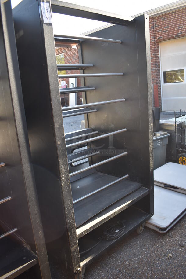 Lakeside 98253 Metal Commercial Bakery Pastry Bagel Donut Transport Display Rack on Commercial Casters. 45x34x76 - Image 6 of 6