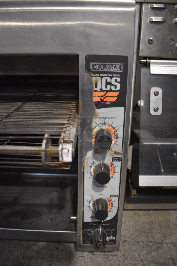 Holman QCS-2-800 Stainless Steel Commercial Countertop Electric Powered Oven. 208 Volts, 1 Phase. 15x21x16 - Image 3 of 8