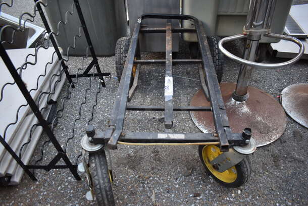 Metal Folding Cart. 22x34x14