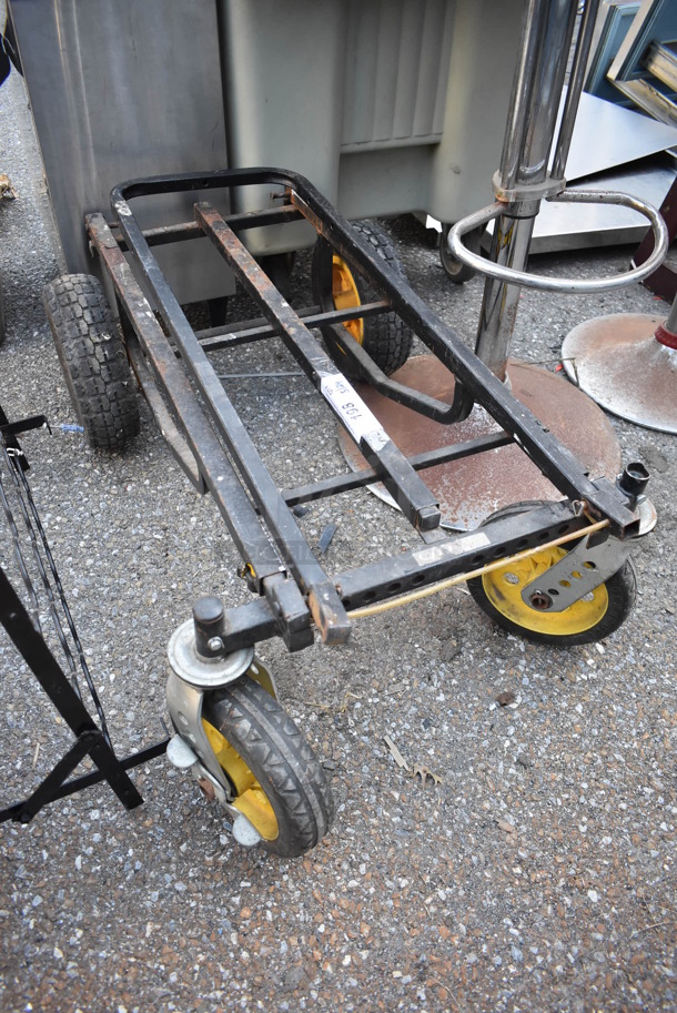 Metal Folding Cart. 22x34x14 - Image 3 of 4