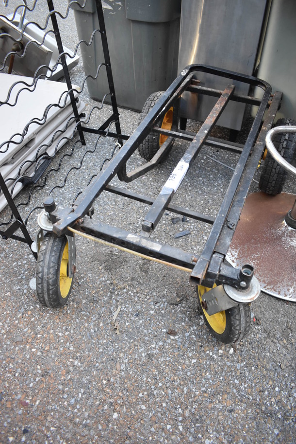Metal Folding Cart. 22x34x14 - Image 4 of 4