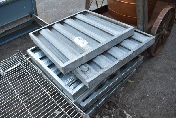 ALL ONE MONEY! Lot of 8 Various Metal Grease Hood Filters. Includes 19.5x19.5x2 - Image 3 of 3