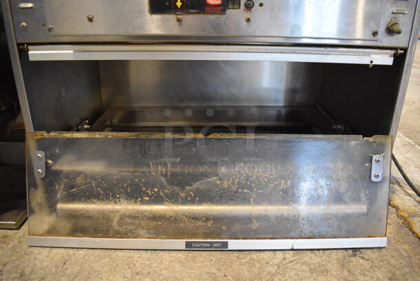 Hatco Glo Ray Stainless Steel Commercial Countertop Warming Holding Cabinet. 115 Volts, 1 Phase. 26x17x16.5. Tested and Working! - Image 4 of 7