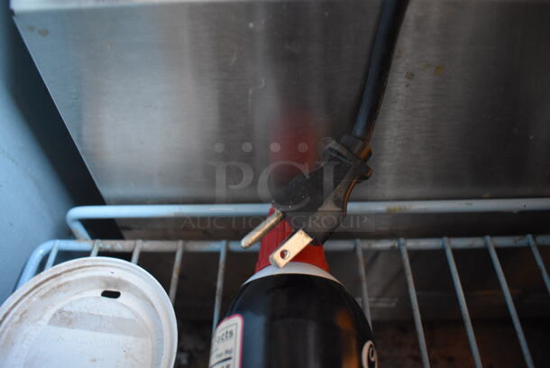 Delfield UC4427M-6M-DD1 Stainless Steel Commercial Prep Table on Commercial Casters. 115 Volts, 1 Phase. 27x32x36. Tested and Working! - Image 4 of 6