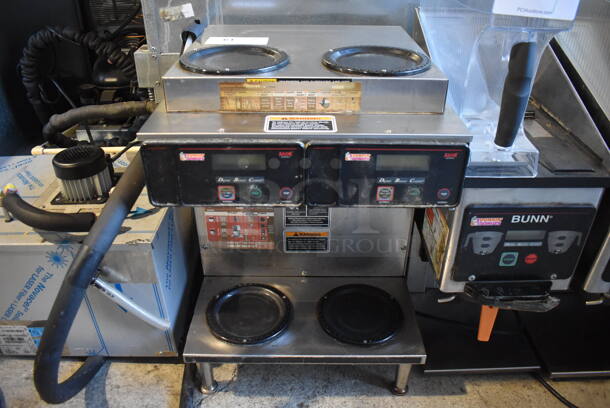 2013 Bunn AXIOM 2/2 TWIN Stainless Steel Commercial Countertop 4 Burner Coffee Machine. 120/208-240 Volts, 1 Phase. 16x18x23 - Image 2 of 8