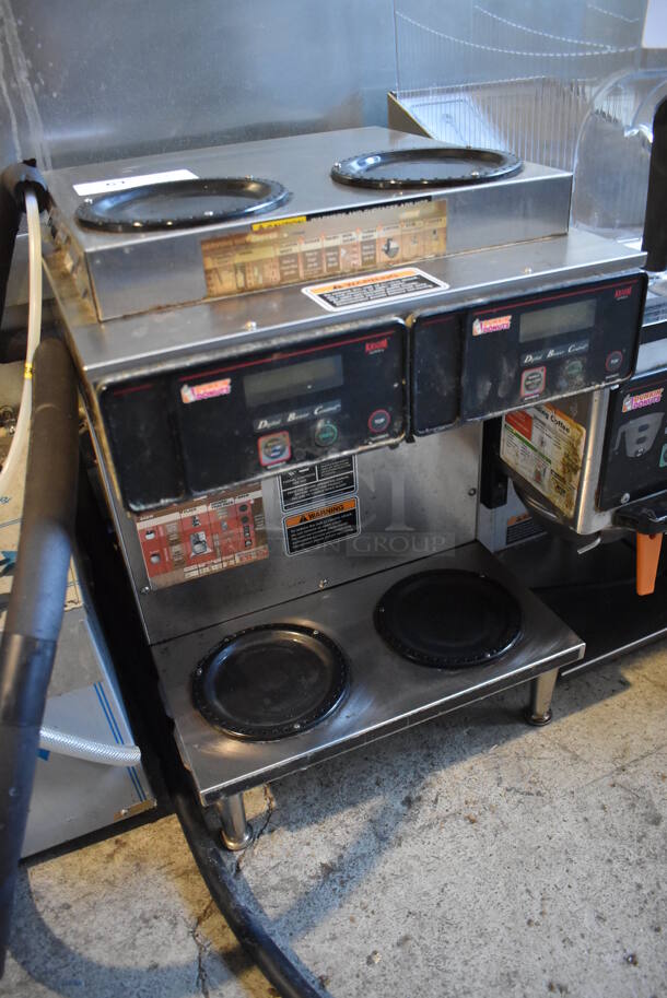 2013 Bunn AXIOM 2/2 TWIN Stainless Steel Commercial Countertop 4 Burner Coffee Machine. 120/208-240 Volts, 1 Phase. 16x18x23 - Image 4 of 8